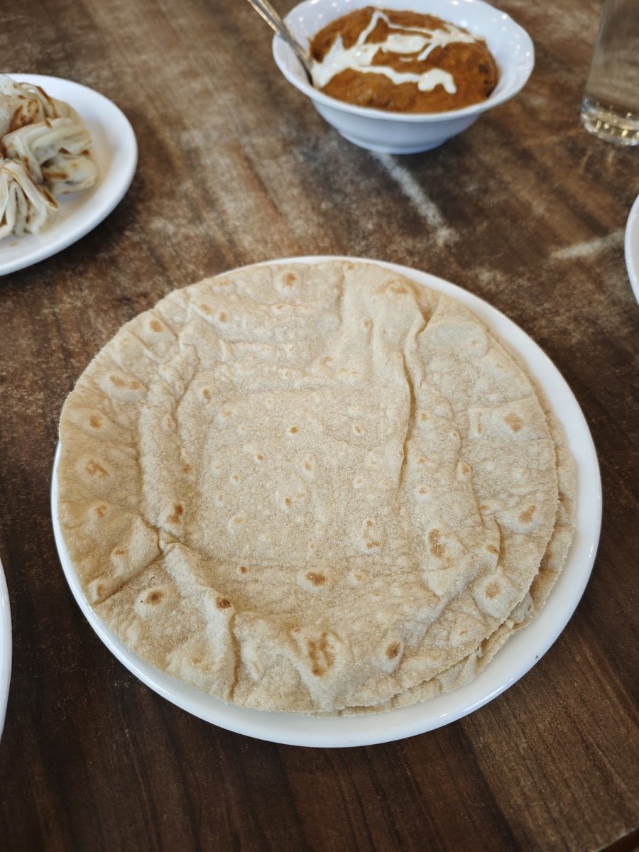 Khubz — Arabic bread baked over charcoal